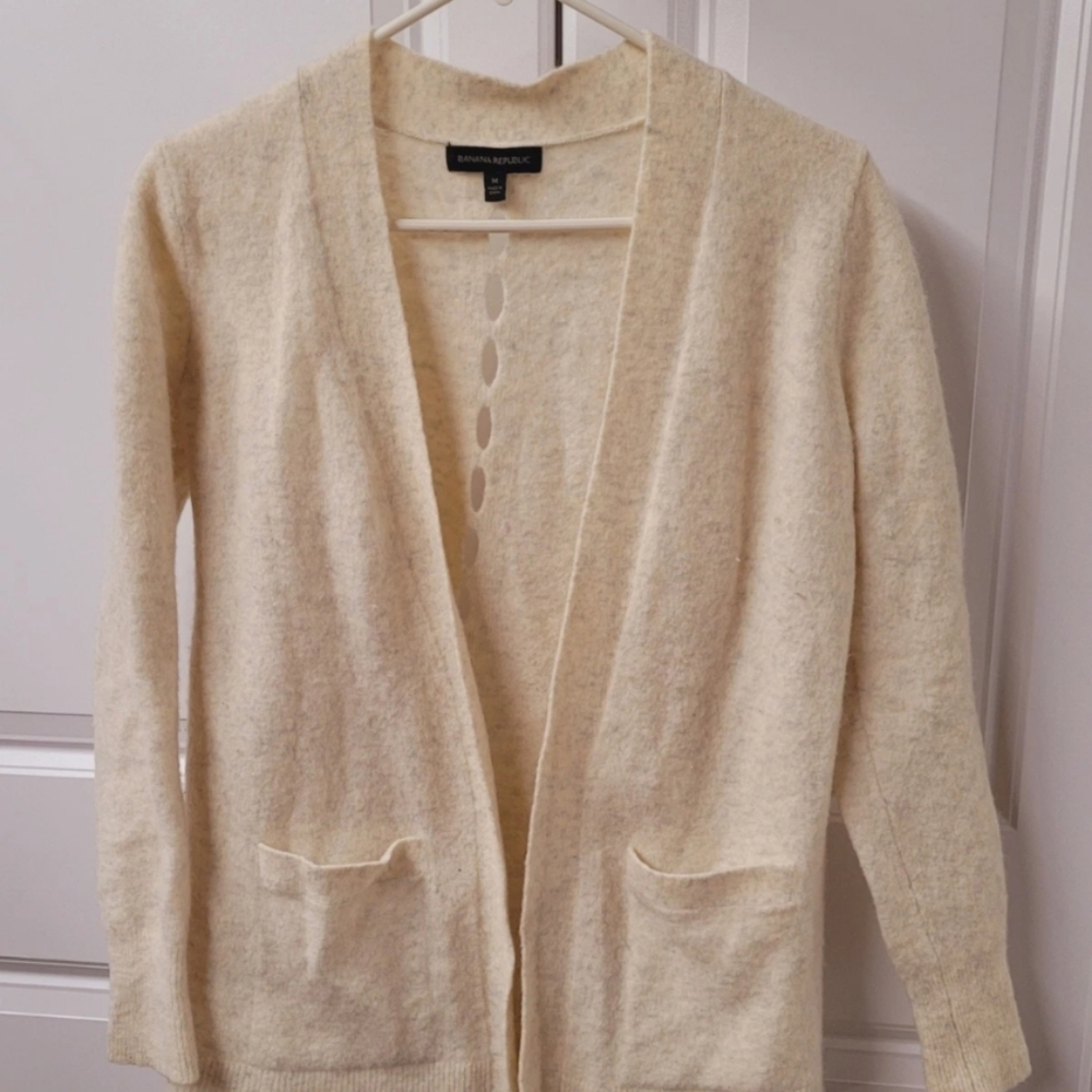 Banana Republic Cardigan Sweater Women's Size: Medium Alpaca Blend